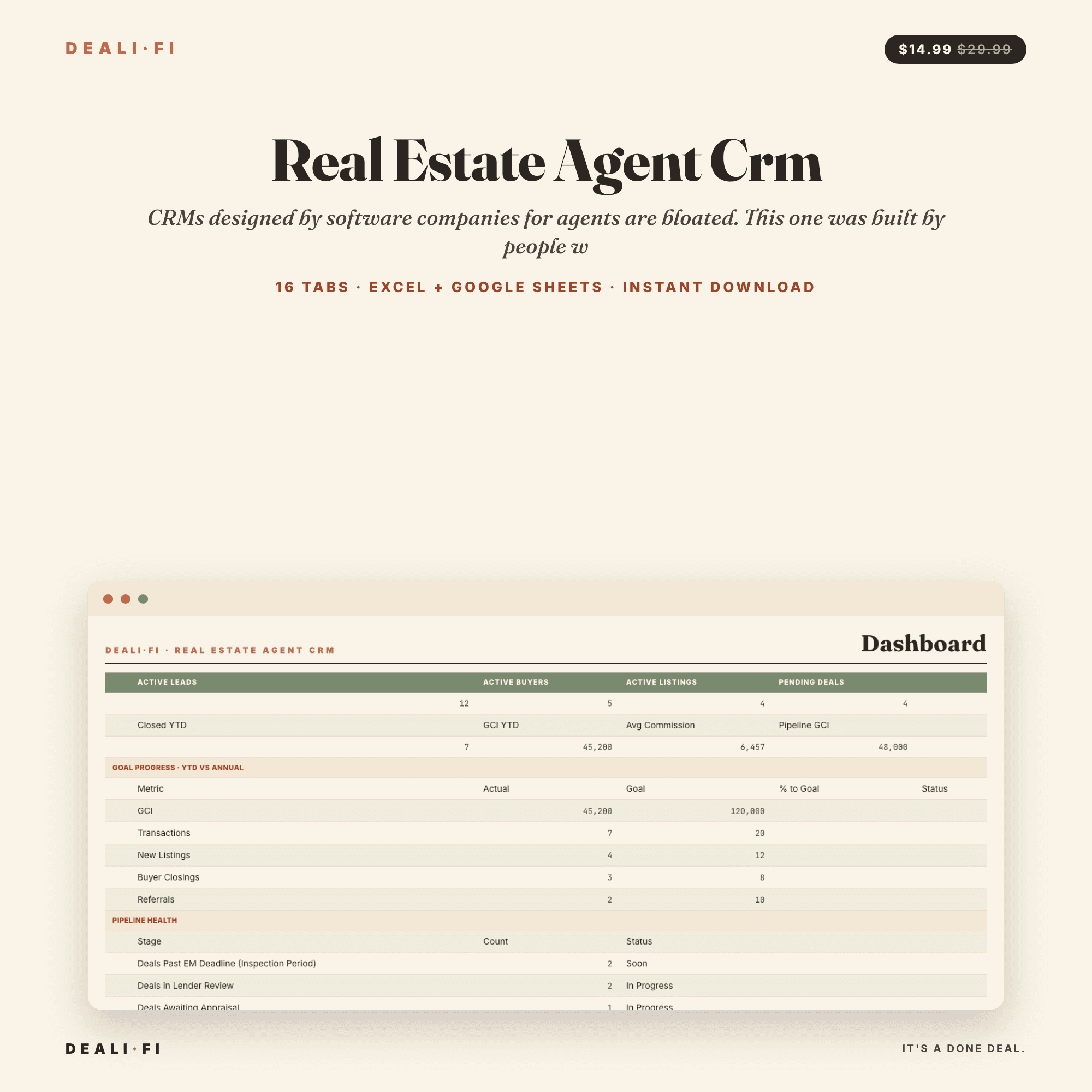 Real Estate Agent CRM